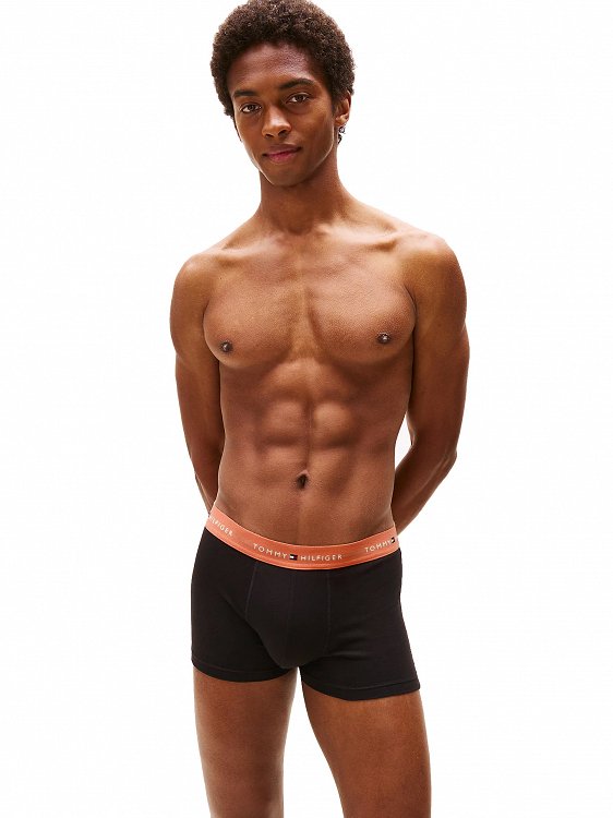 Tommy Hilfiger 3Pairs Trunk UM0UM02763 0TT Μαύρο