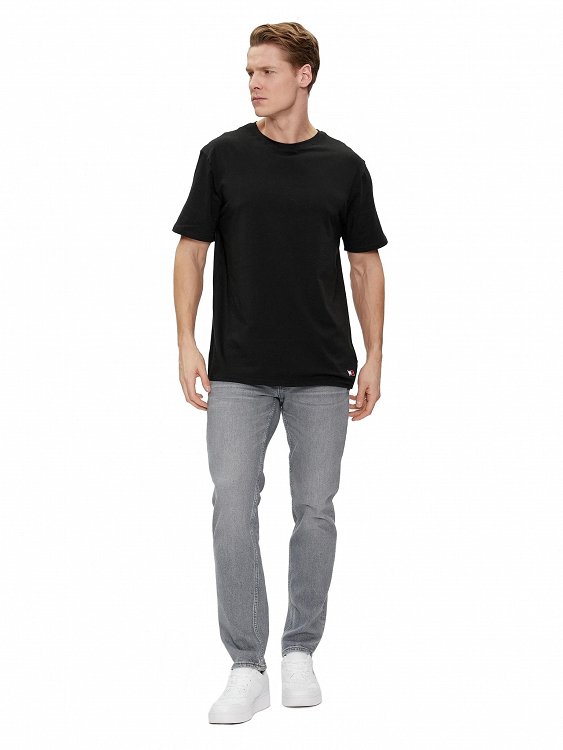 Tommy Hilfiger Jeans Underwear 2 Pack T-Shirt UM0UM03157 0R9 Regular Fit Black