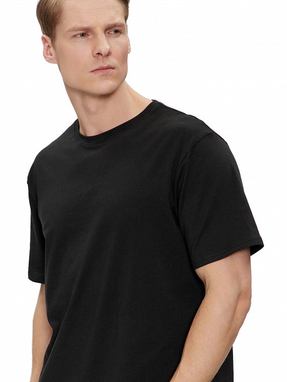 Tommy Hilfiger Jeans Underwear 2 Pack T-Shirt UM0UM03157 0R9 Regular Fit Black
