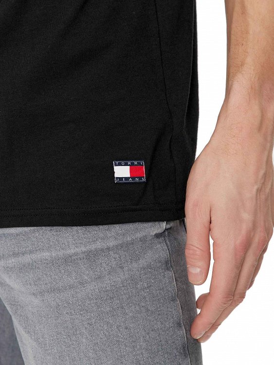Tommy Hilfiger Jeans Underwear 2 Pack T-Shirt UM0UM03157 0R9 Regular Fit Black