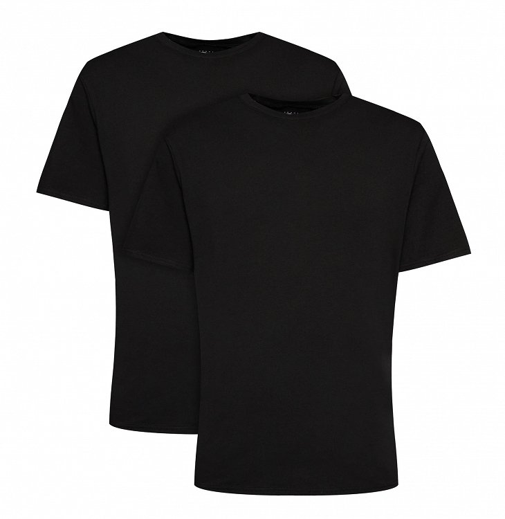 Tommy Hilfiger Jeans Underwear 2 Pack T-Shirt UM0UM03157 0R9 Regular Fit Black