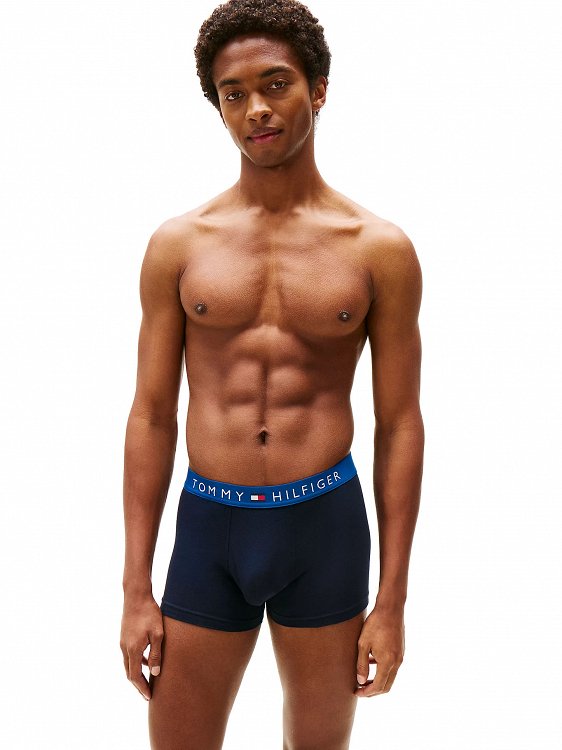 Tommy Hilfiger 3Pairs Trunk UM0UM03181 0TV Μπλε