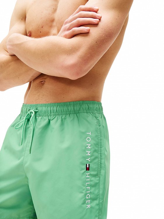 Tommy Hilfiger Ανδρικό Μαγιό UM0UM03258 L3J Πράσινο