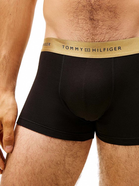 Tommy Hilfiger 3Pairs Trunk UM0UM03411 0R2 Μαύρο