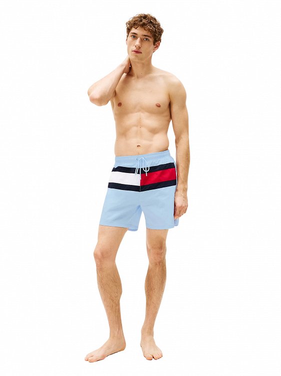 Tommy Hilfiger Ανδρικό Μαγιό UM0UM03474 C3Q Γαλάζιο
