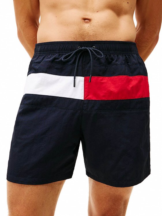 Tommy Hilfiger Ανδρικό Μαγιό UM0UM03474 DW5 Μπλε