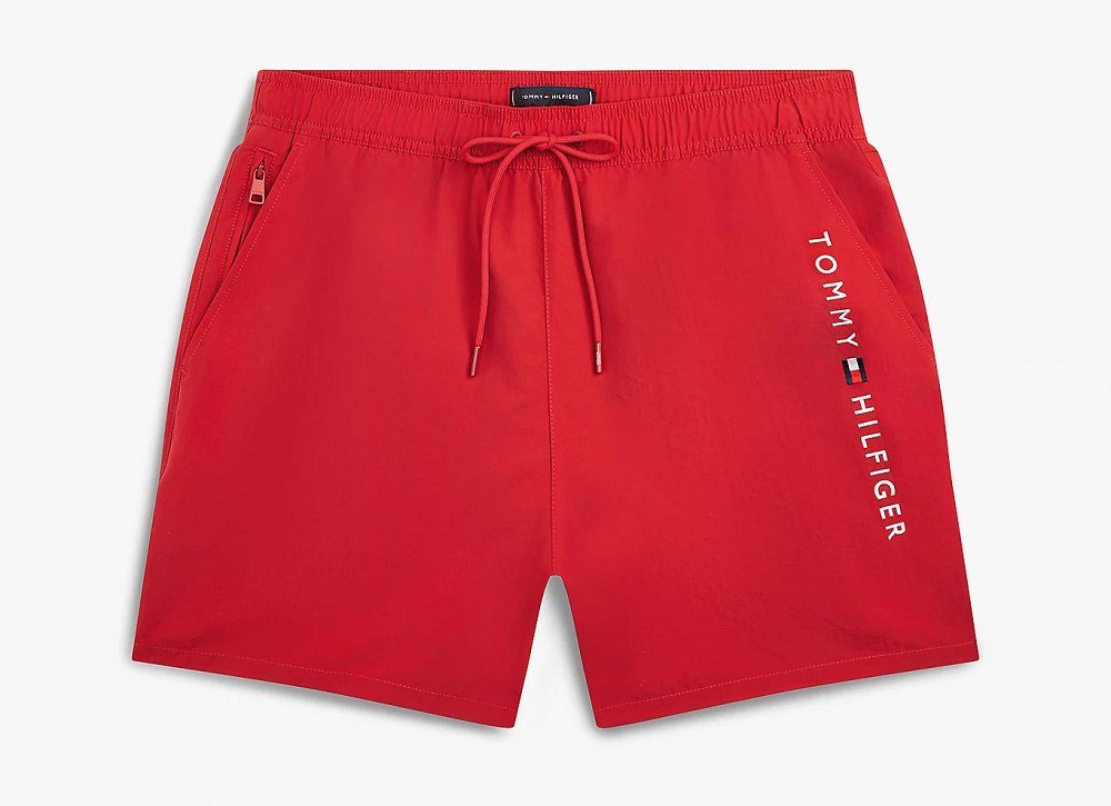 Tommy Hilfiger Ανδρικό Μαγιό UM0UM03748 XLD Κόκκινο