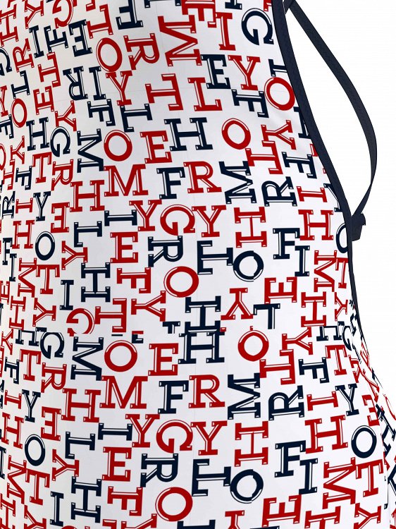 Tommy Hilfiger Γυναικείο Ολόσωμο Μαγιό UW0UW05264 0K4 Μπλε/Κόκκινο
