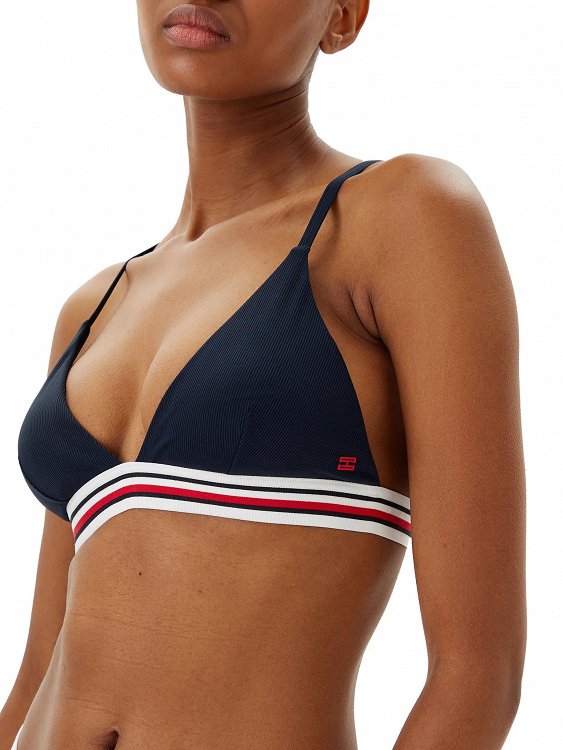Tommy Hilfiger Μπικίνι Πάνω Μέρος UW0UW05805 C1G Μπλε
