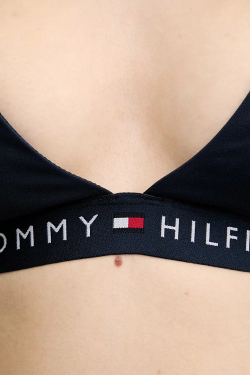 Tommy Hilfiger Μπικίνι πάνω μέρος UW0UW05813 C1G Μπλε