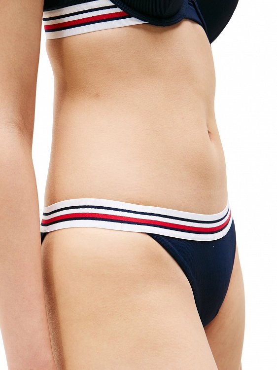 Tommy Hilfiger Μπικίνι κάτω μέρος UW0UW05829 C1G Μπλε