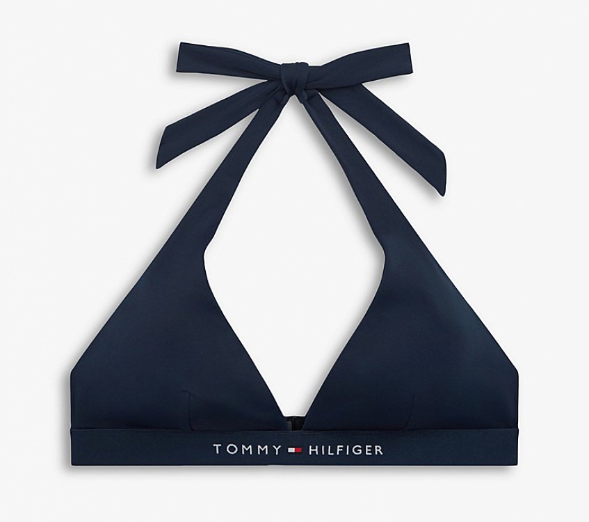 Tommy Hilfiger Μπικίνι Πάνω Μέρος UW0UW06358 C1G Μπλε