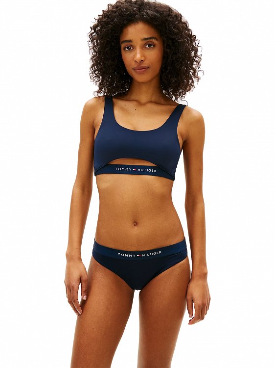 Tommy Hilfiger Μπικίνι Κάτω Μέρος UW0UW06363 C1G Μπλε