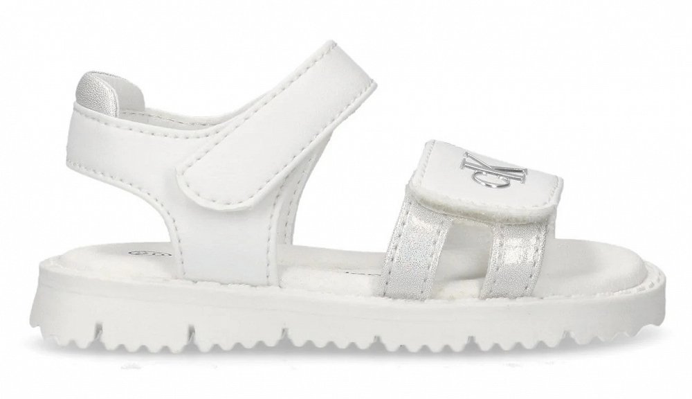 Calvin Klein Παιδικό Πέδιλο Για Κορίτσια V1A2-82039-1013 X025 Λευκό