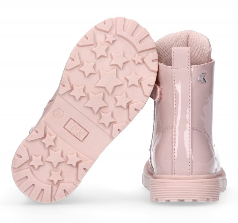 Calvin Klein Παιδικό Μποτάκι Για Κορίτσια V1A5-83117-0343 302 Ροζ