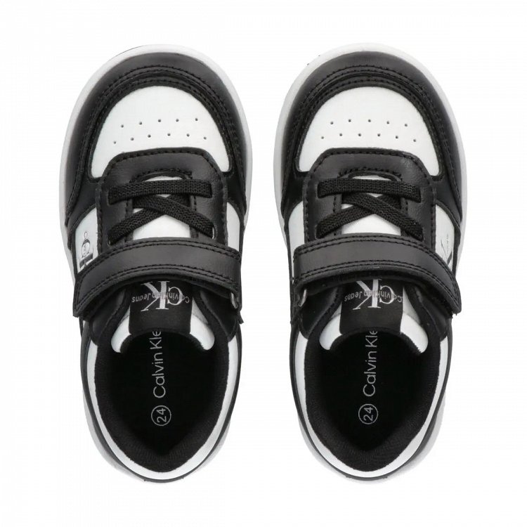 Calvin Klein Παιδικό Παπούτσι Casual V1X9-81047-1355 X001 Black/White