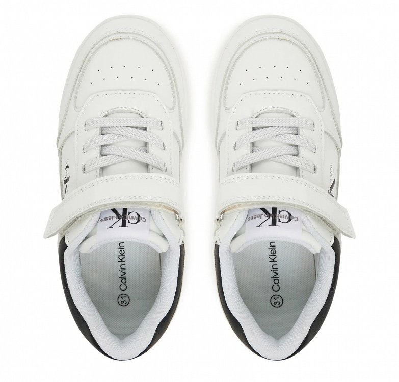 Calvin Klein Παιδικό Sneaker V1X9-82077-1355s Λευκό