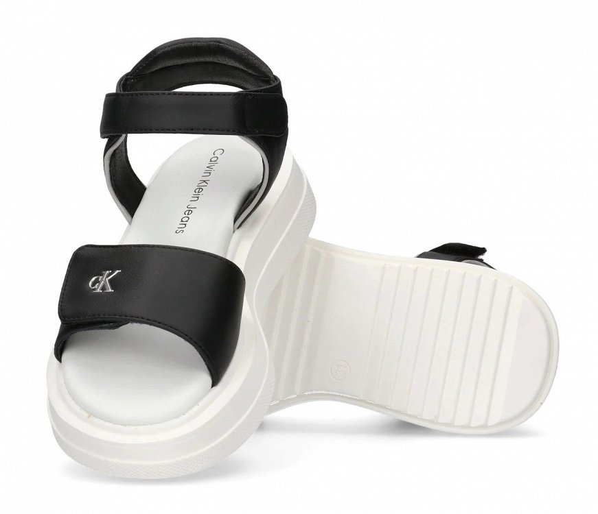 Calvin Klein Platform Sandal V3A2-82047-1013 X323 Μαύρο