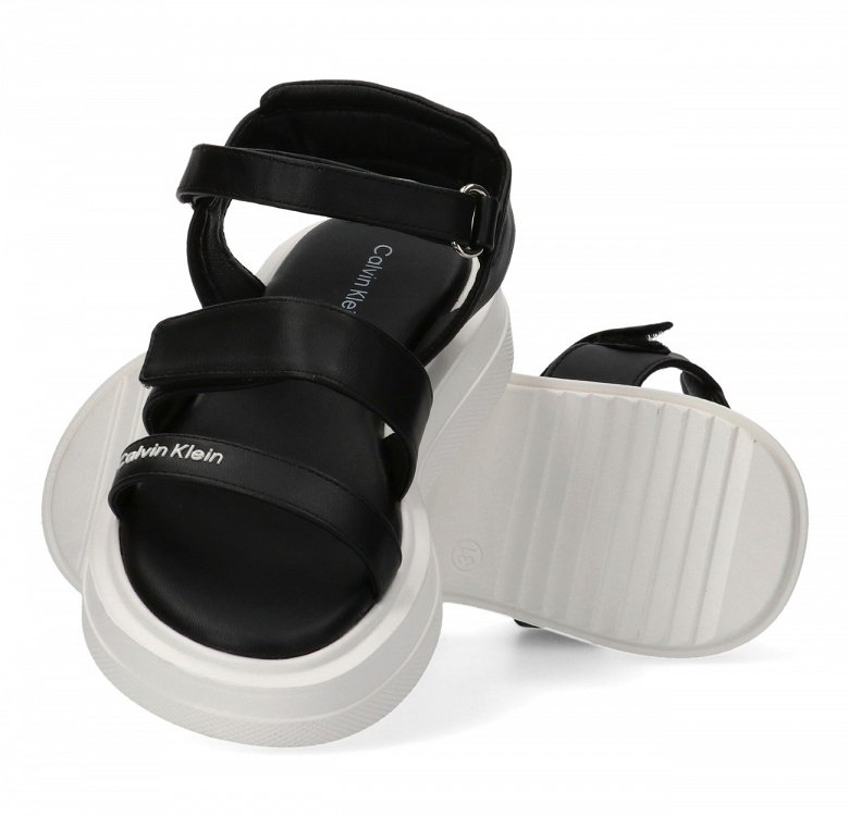 Calvin Klein Πέδιλο V3A2-83250-0326 Μαύρο