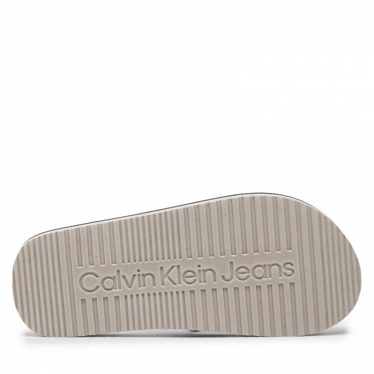 Calvin Klein Kids Logo Print Flip Flop V3X8-80156 0058 999 Black