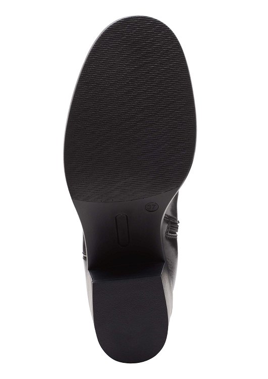 Clarks Δερμάτινη Μπότα Valvestino Hi 26171831 Black Leather