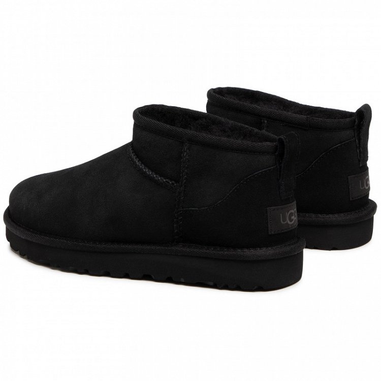 UGG W Classic Ultra Mini 1116109 Blk Μαυρο