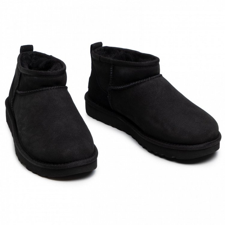 UGG W Classic Ultra Mini 1116109 Blk Μαυρο