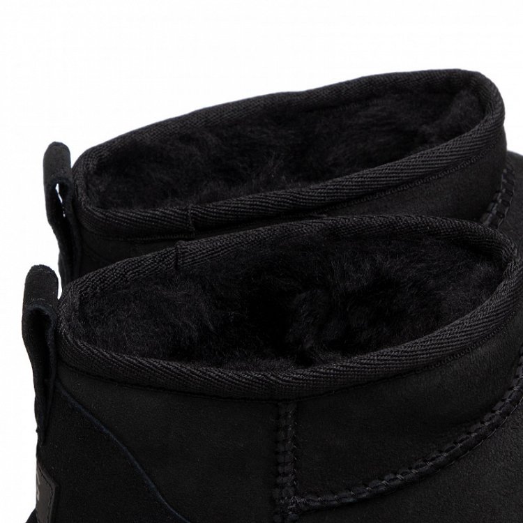 UGG W Classic Ultra Mini 1116109 Blk Μαυρο