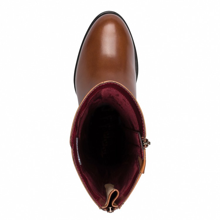 Tamaris Δερμάτινη Μπότα 1-25539-45 305 Cognac