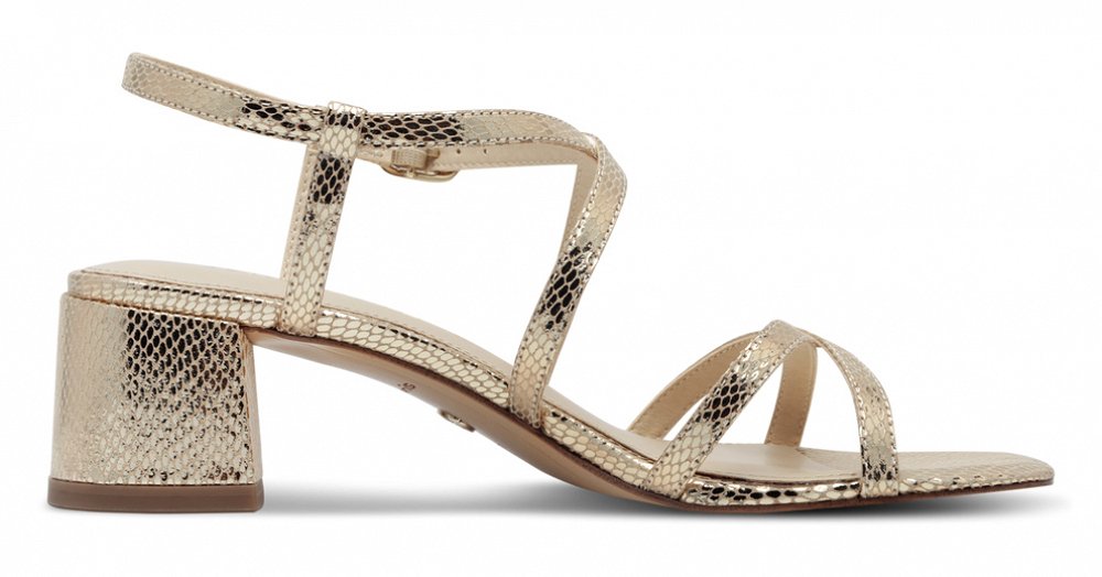 Tamaris Sandal 1-28204-42 968 Gold Struct