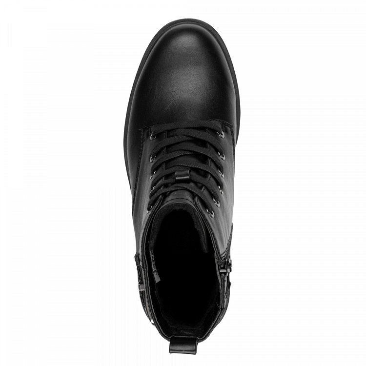 Jana 100% Comfort Γυναικείο Μποτάκι Flat 8-25278-45 001 Μαύρο