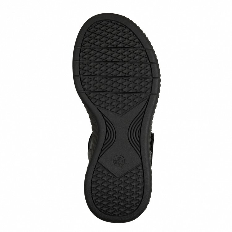 Jana 100% Comfort Γυναικείο Flat Πέδιλο 8-28765-44 001 Μαύρο