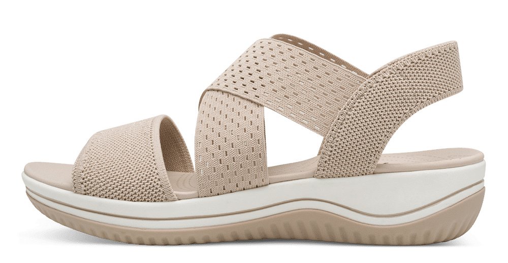 Jana 100% Comfort Γυναικείο Flat 8-28768-42 499 Beige/Gold