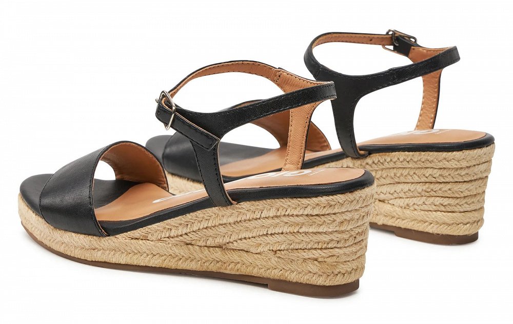 Gioseppo Δερμάτινες Εσπαντρίγιες Yalaha 71701 Black