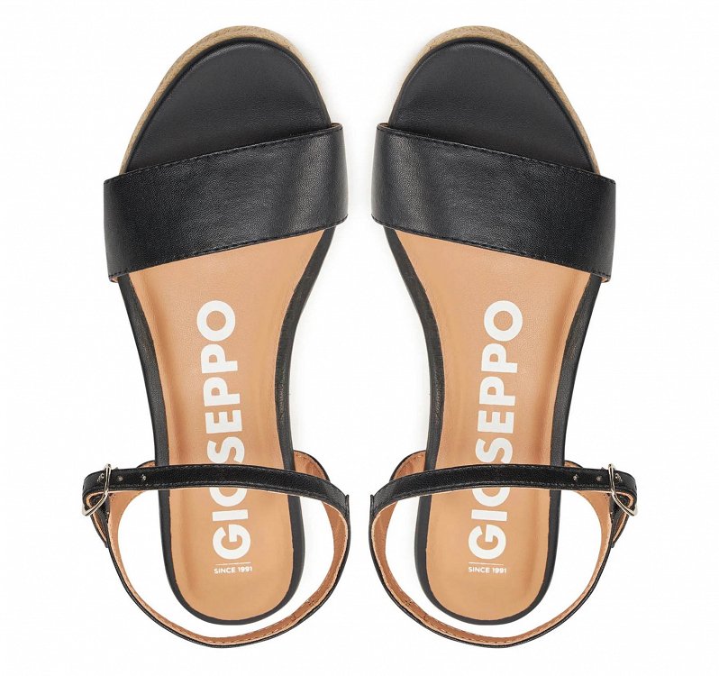Gioseppo Δερμάτινες Εσπαντρίγιες Yalaha 71701 Black