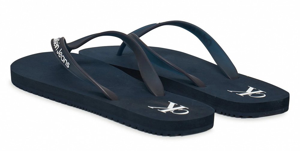 Calvin Klein Ανδρικές Σαγιονάρες Beach Sandal Transparent Tpu YM0YM01267 DW4 Μπλε