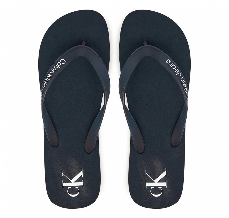 Calvin Klein Ανδρικές Σαγιονάρες Beach Sandal Transparent Tpu YM0YM01267 DW4 Μπλε