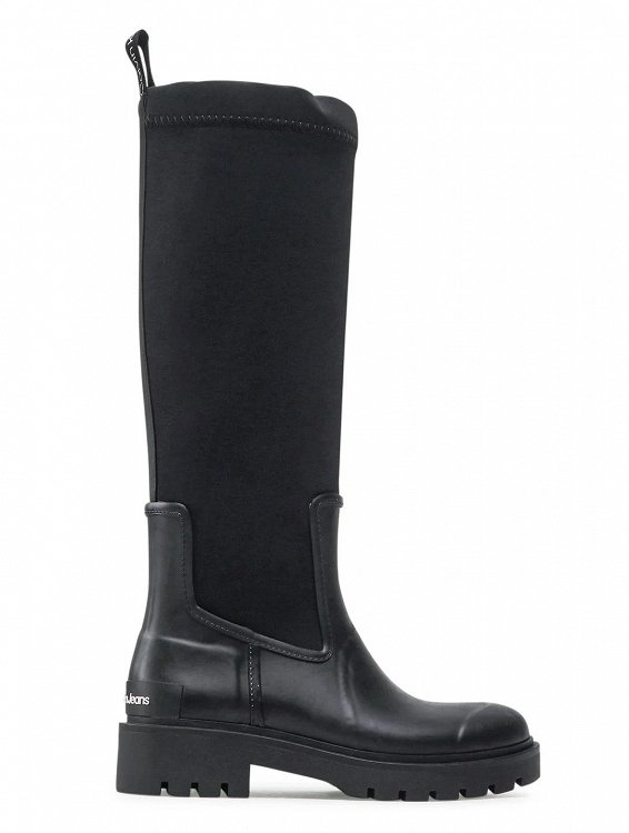 Calvin Klein High Rainboot Neoprene YW0YW00838 BDS Black