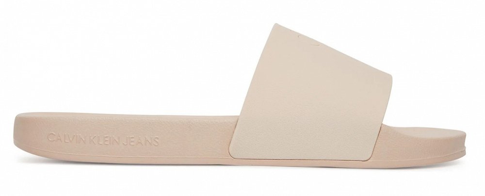 Calvin Klein Γυναικεία Παντόφλα Slide Monogram YW0YW01715 VIC Ροζ 