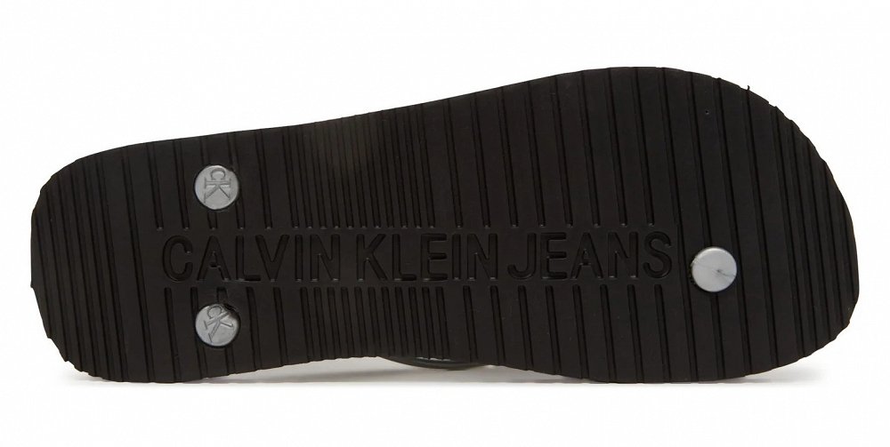 Calvin Klein Σαγιονάρα Beach Sandal Monologo Tpu YW0YW01719 00T Ασημί