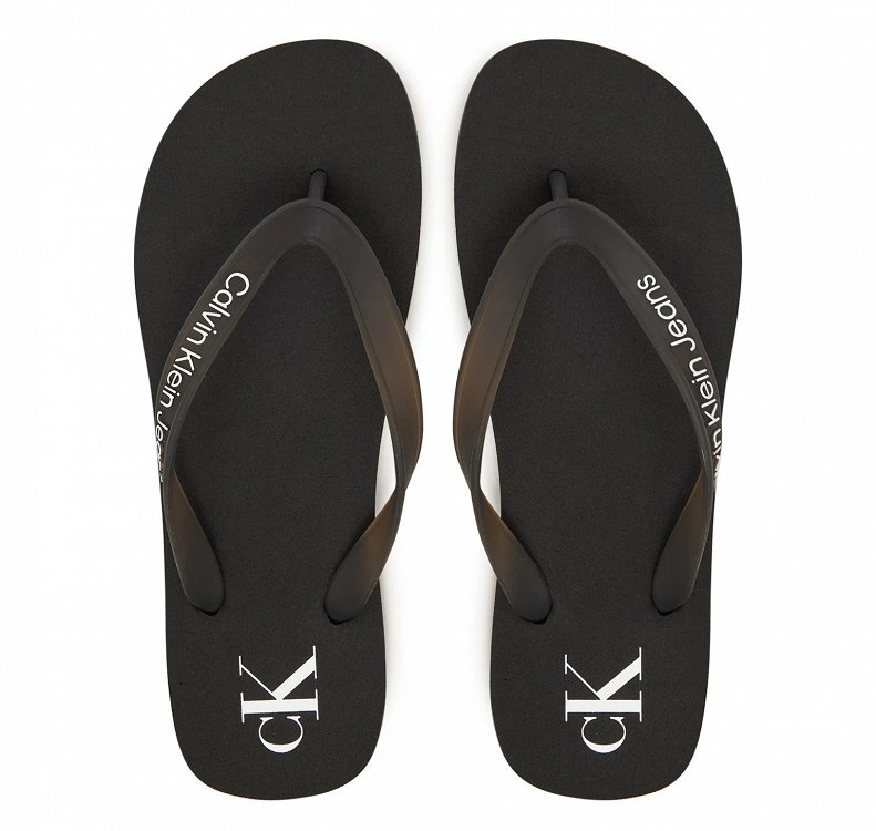 Calvin Klein Σαγιονάρα Beach Sandal Transparent YW0YW01829 BEH Black