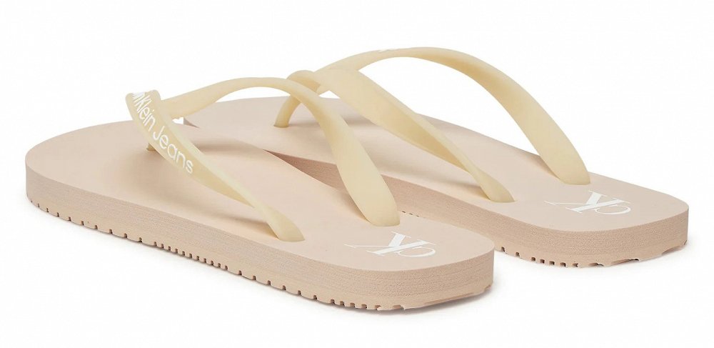 Calvin Klein Σαγιονάρα Beach Sandal Transparent YW0YW01829 VIC Ροζ