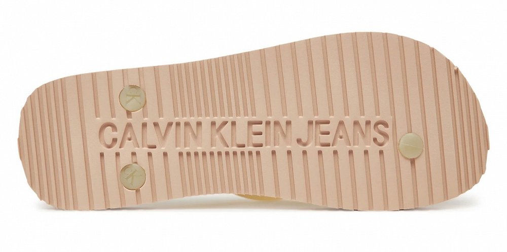 Calvin Klein Σαγιονάρα Beach Sandal Transparent YW0YW01829 VIC Ροζ