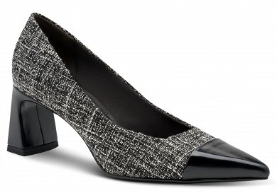 Tamaris Γόβα 1-22466-45 009 Black/White