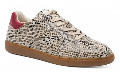 Tamaris Γυναικείο Sneaker 1-23634-45 483 Beige Snake