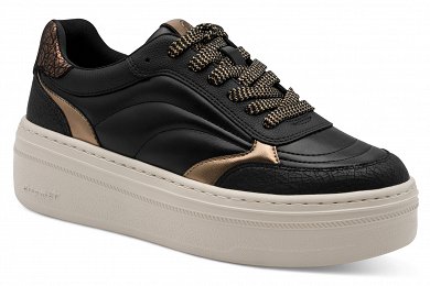 Tamaris Γυναικεία Sneaker 1-23756-45 075 Black/Bronce