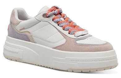 Tamaris Γυναικείο Δερμάτινο Sneaker 1-23760-44 596 Rose Comb