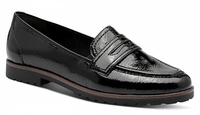 Tamaris Γυναικεία Loafers 1-24239-42 018 Black Patent