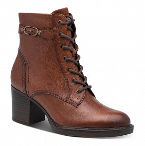 Tamaris Δερμάτινο Ψηλό Μποτάκι 1-25110-47 305 Cognac