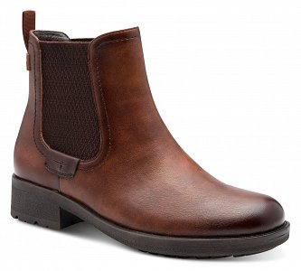 Tamaris Μποτάκι Flat 1-25378-45 305 Cognac